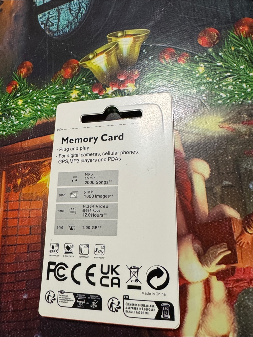 JBL Red MicroSD Memory Card with Adapter - Picture 2 of 2